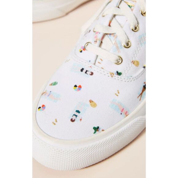 NWOT Keds x Rifle Paper Co. Anchor Sun Girls Sneakers, 7.5 $138 - Picture 2 of 8